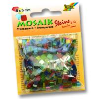 Folia Mozaik 5x5mm 45g 10 renk Transparan 700adet