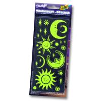 Folia Sticker GlowinDark 2tabaka Parlak Yıldızlar