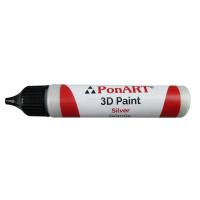 PonART 3D Paint 30 ml Gümüş