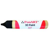 PonART 3D Paint 30 ml Altın