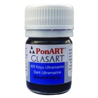 PonART Glass Art 20 ml Koyu Ultramarine