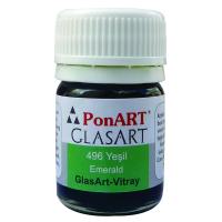 PonART Glass Art 20 ml Zümrüt