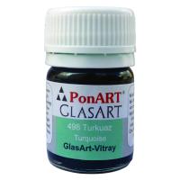 PonART Glass Art 20 ml Turkuaz