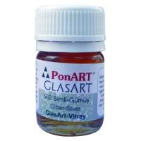 PonART Glass Art 20 ml Gümüş