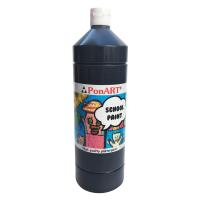 PonART School Paint Siyah 1000ml