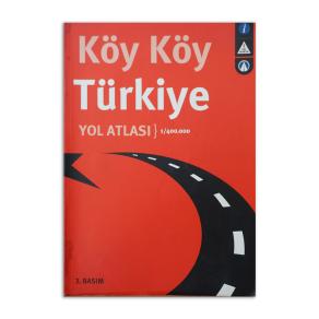 (2.EL) Köy Köy Türkiye Yol Atlası 1/400.000