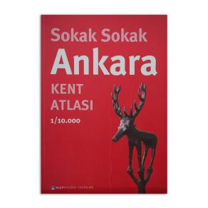 (2.EL) Sokak Sokak Ankara Kent Atlası 1/10.000