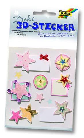 Folia 3D Kağıt Motif Sticker Set7