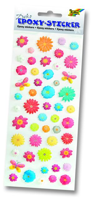 Folia Epoxy-Resin Sticker 11x27cm Set3