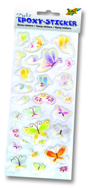 Folia Epoxy-Resin Sticker 11x27cm Set8