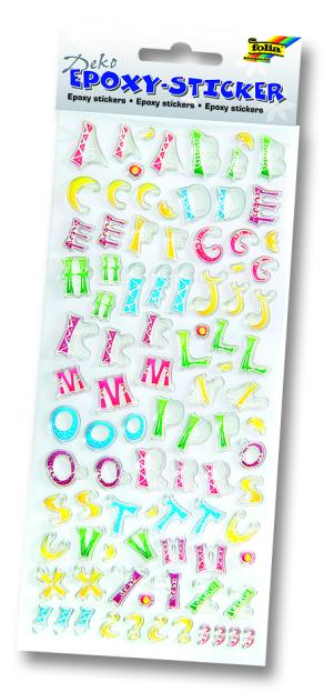 Folia Epoxy-Resin Sticker 11x27cm Set9