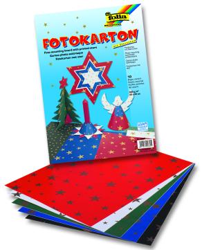 Folia Foto Karton 25x35 Yıldızlı 10tabaka