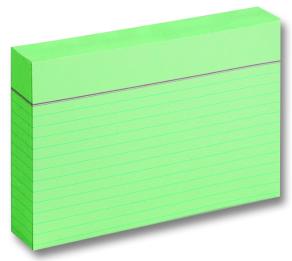 Folia Index Card 190gsm A6 yeşil 100 adet