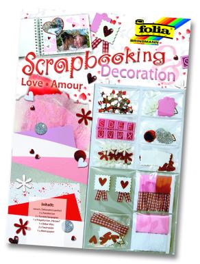 Folia Scrapbooking Deco Set Aşk