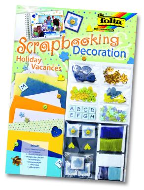 Folia Scrapbooking Deco Set Tatil