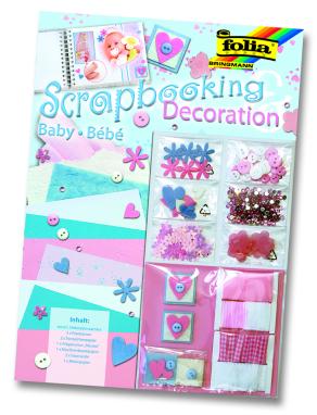 Folia Scrapbooking Deco Set Bebek