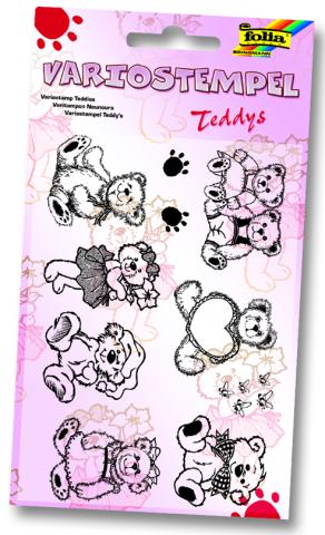 Folia Şeffaf Stampa Stampa set Teddies