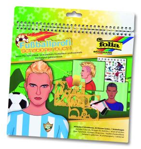 Folia Stencil book Futbol