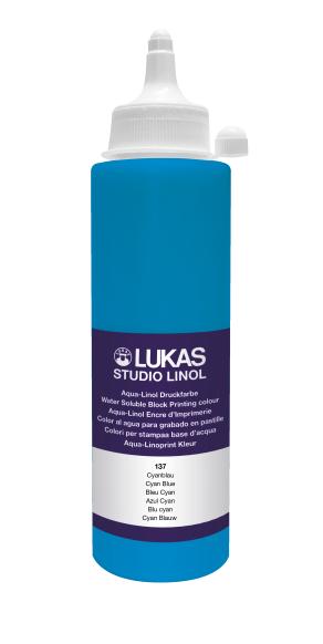 Lukas Studio Linol Cyan Mavi 200 ml