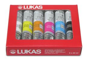 Lukas Studio Akrilik Boya Set 6x20ml