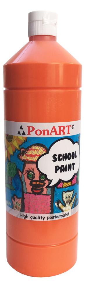 PonART School Paint Turuncu 1000ml