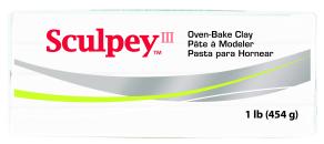 Sculpey III Polimer Kil Beyaz 454gr