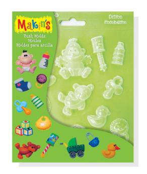 Makin's Clay Şekilleme Kalıbı Bebek