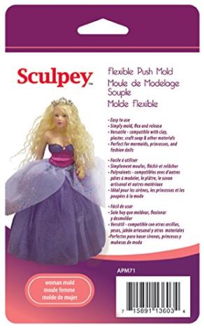 Sculpey Silikon Kalıp-Kadın