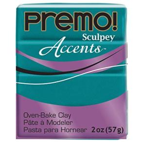 Sculpey Premo Polimer Kil 57gr Transparan Mavi